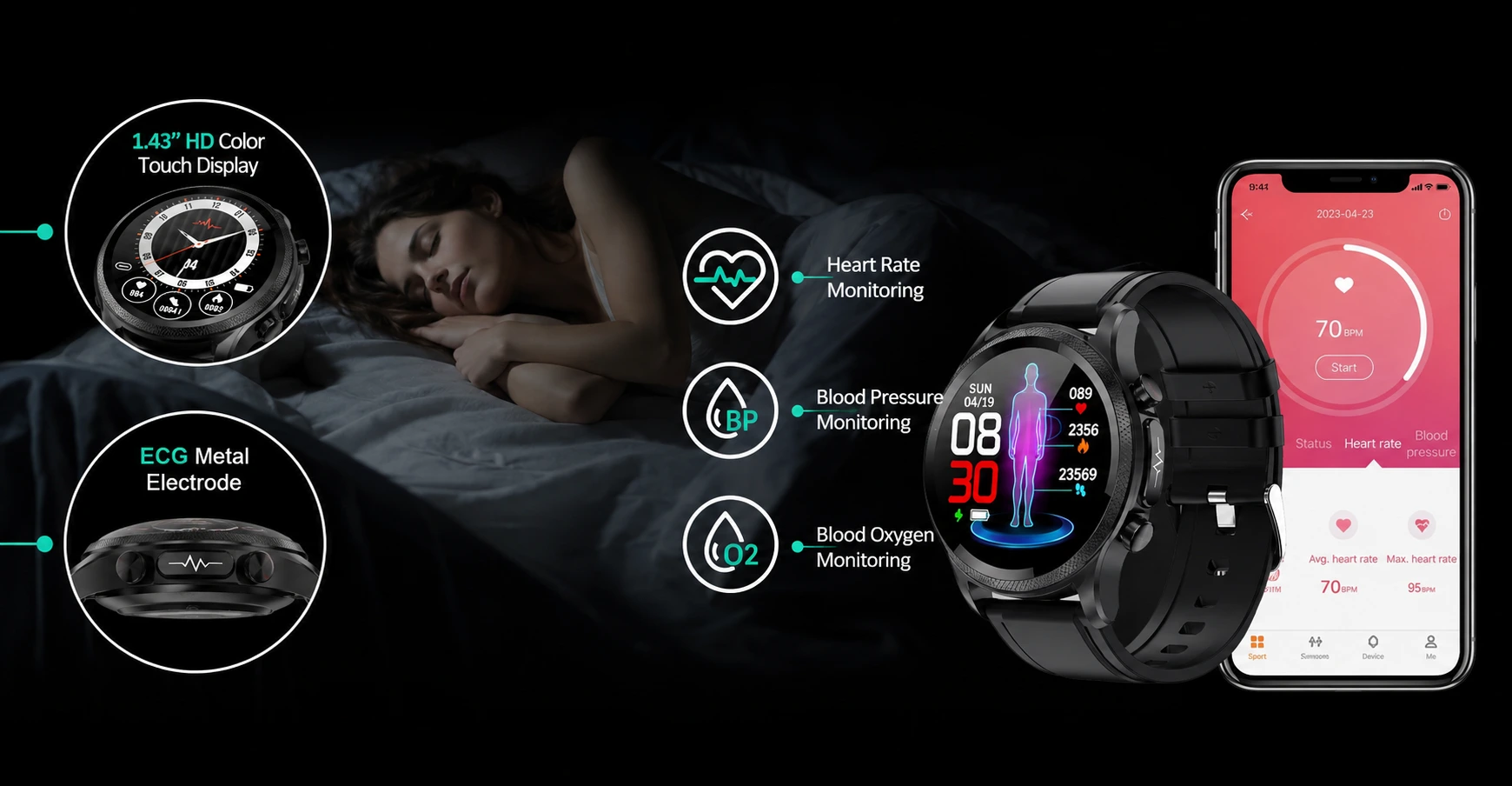 Aptofit Smart Watch Features