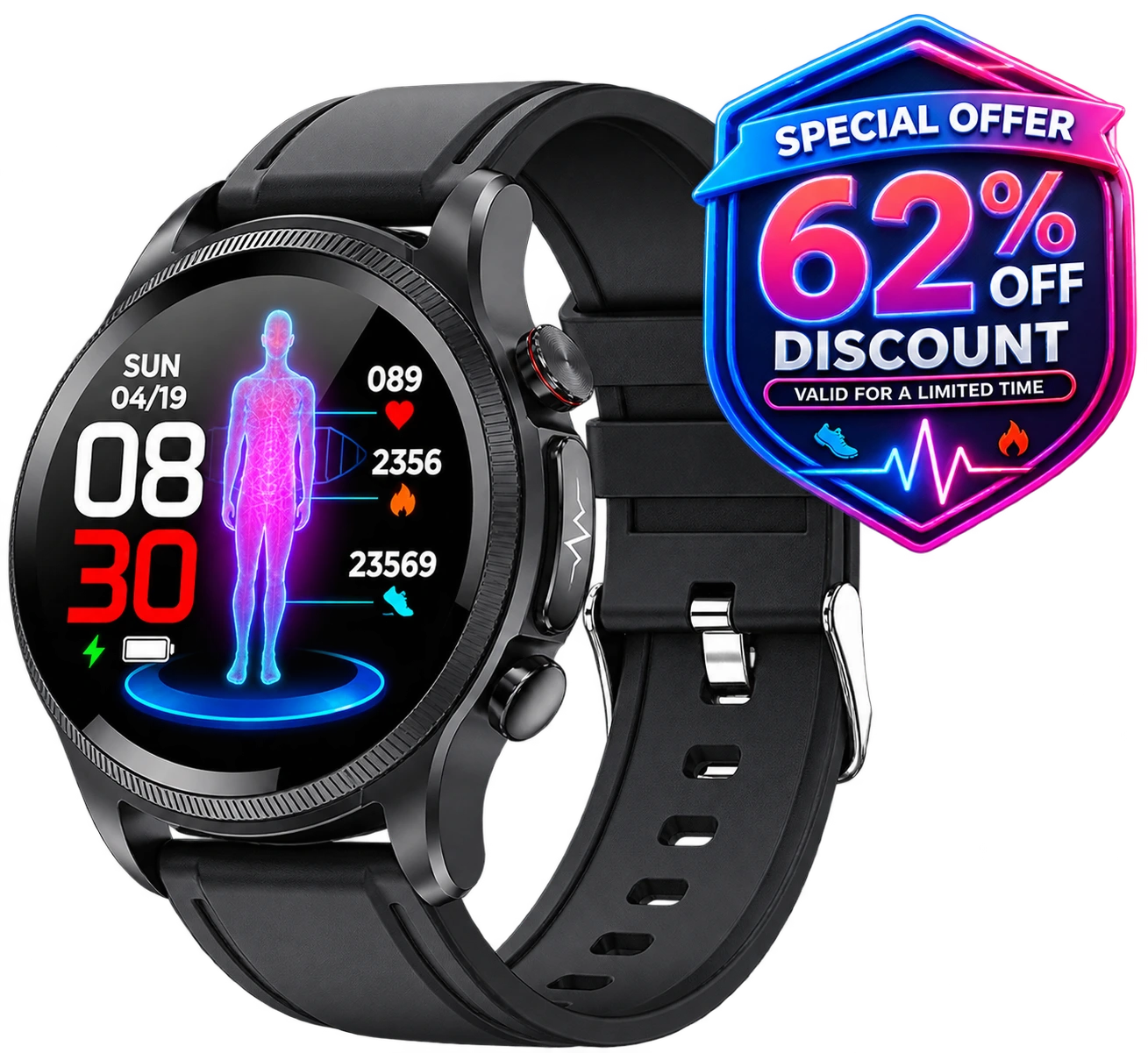 Aptofit SmartWatch Massive Discount of 62%